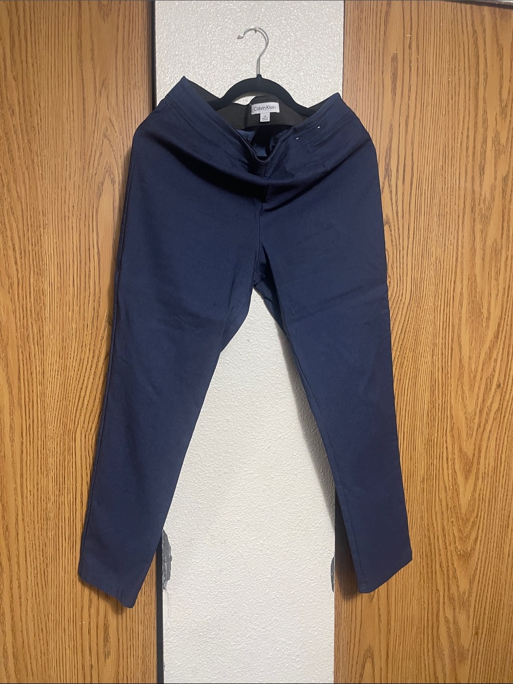 Calvin Klein Navy Blue Skinny Pants